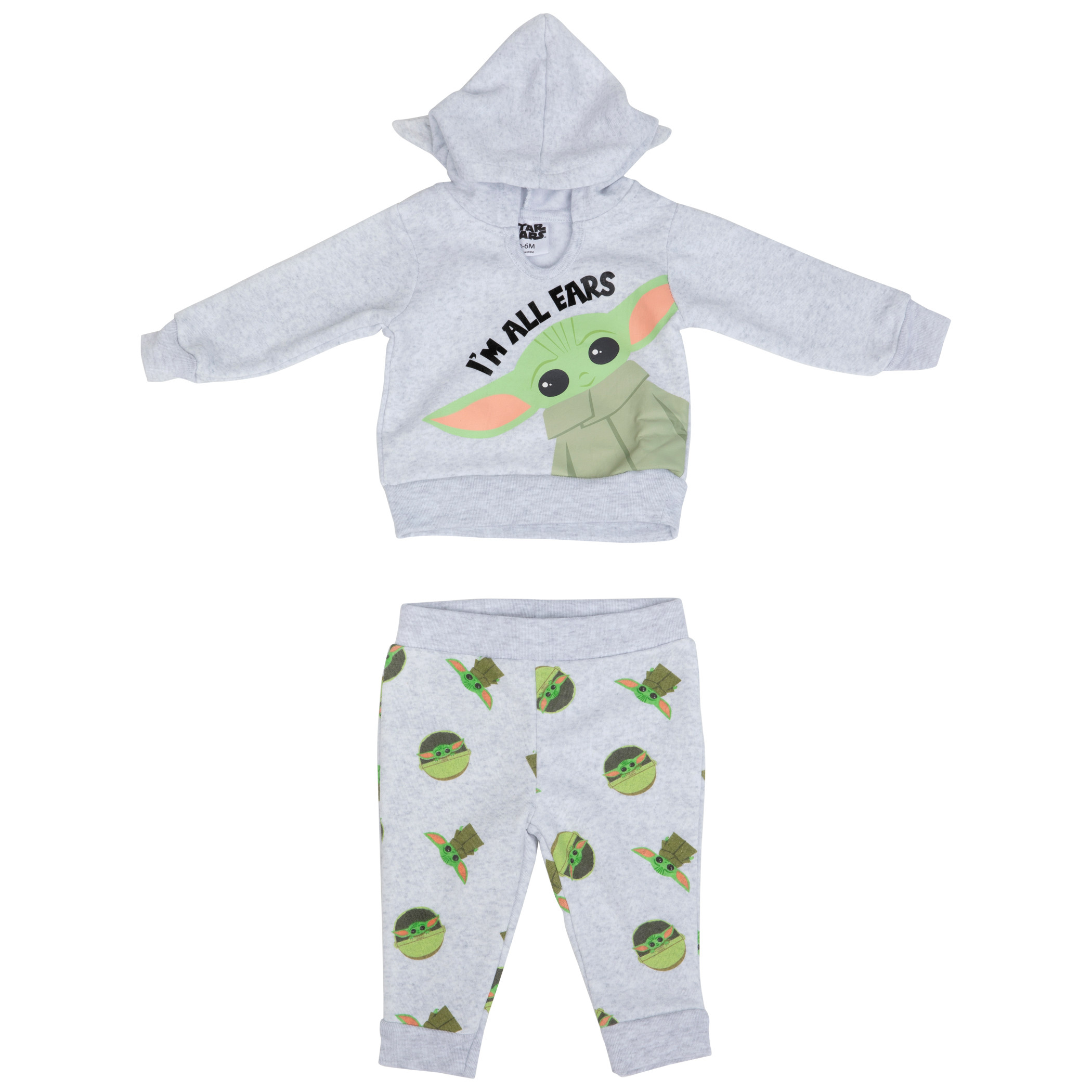 Star Wars The Child Grogu I'm All Ears Hoodie and Jogger Set